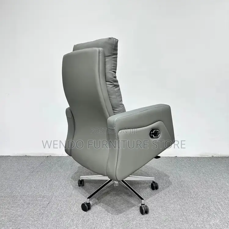 Office Chairs; Executive High Office Chair With Foldable Footrest