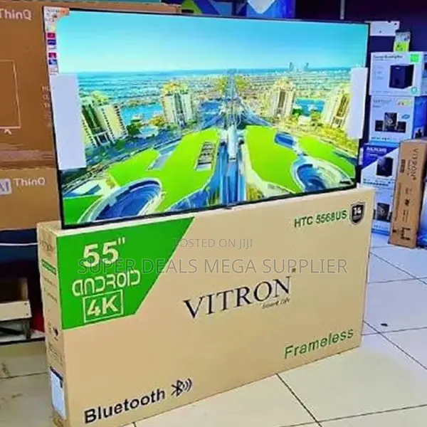 Elegant Wi-Fi Inbuilt Vitron 55 Inch Smart Android LED TV