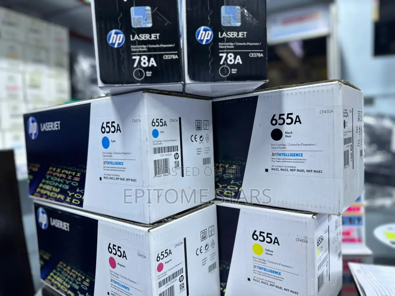 HP 655A Magenta (CF453A) Long-Lasting Original Toner