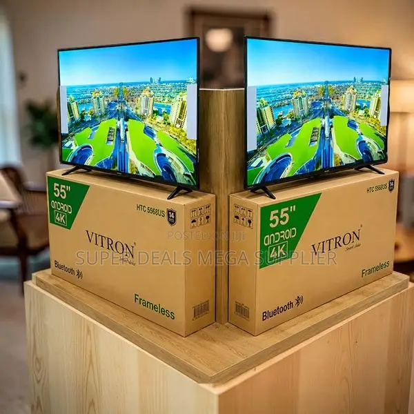 High-Performance UHD Vitron 55 Inch Smart Android LED TV