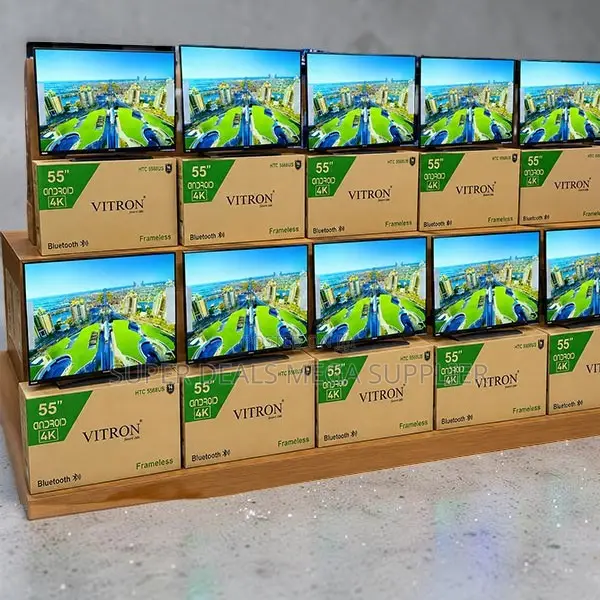 High-Performance UHD Vitron 55 Inch Smart Android LED TV
