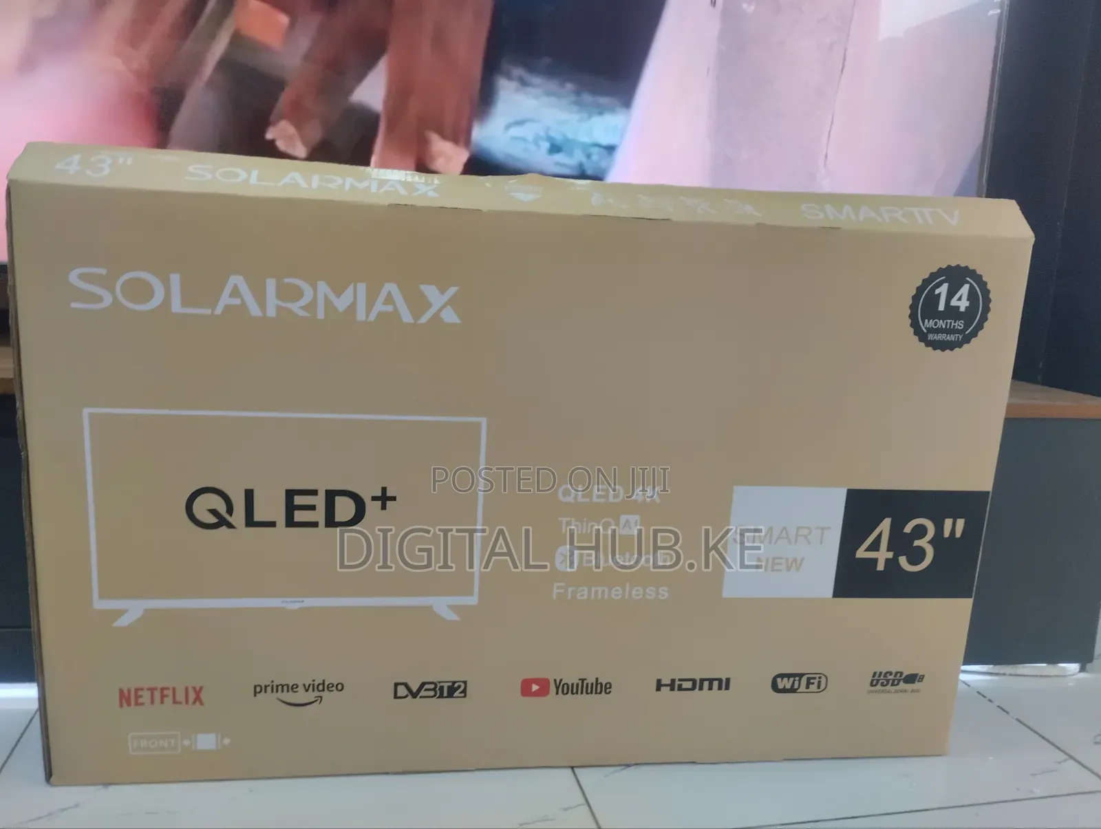 Solarmax 43" Inch Smart(Android) TV.