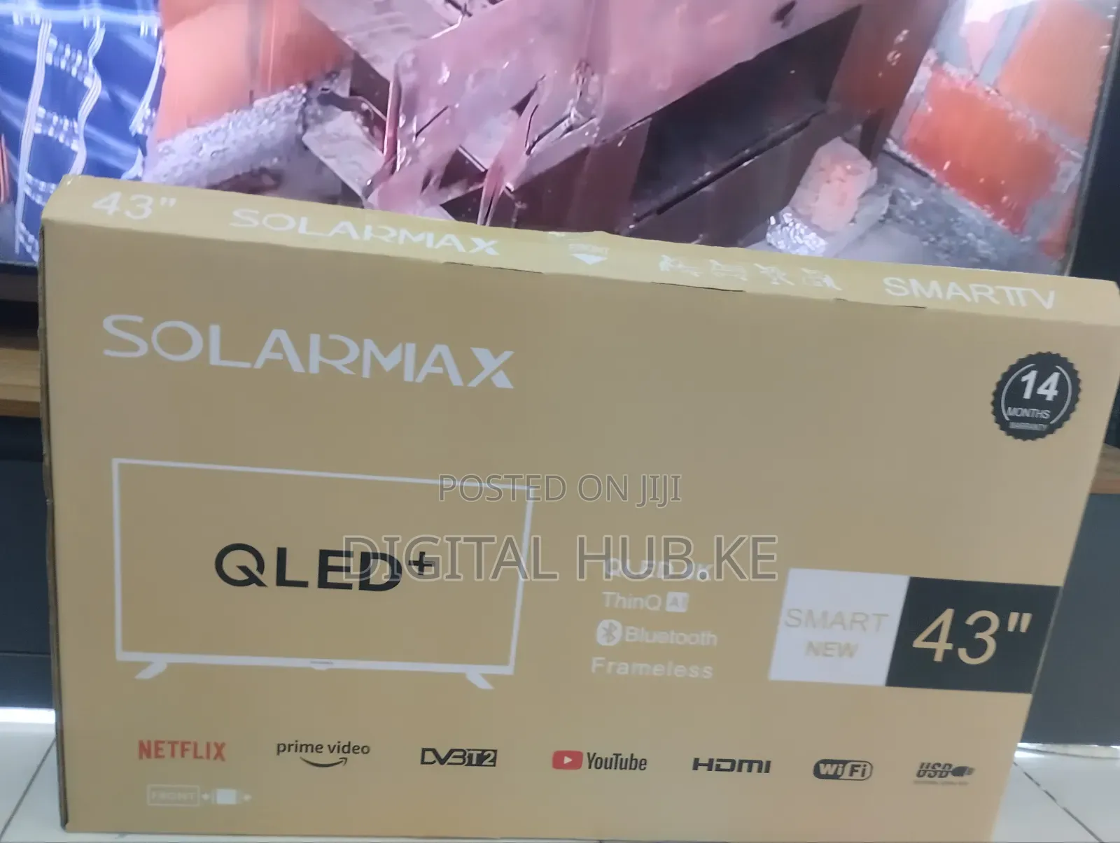 Solarmax 43" Inch Smart(Android) TV.