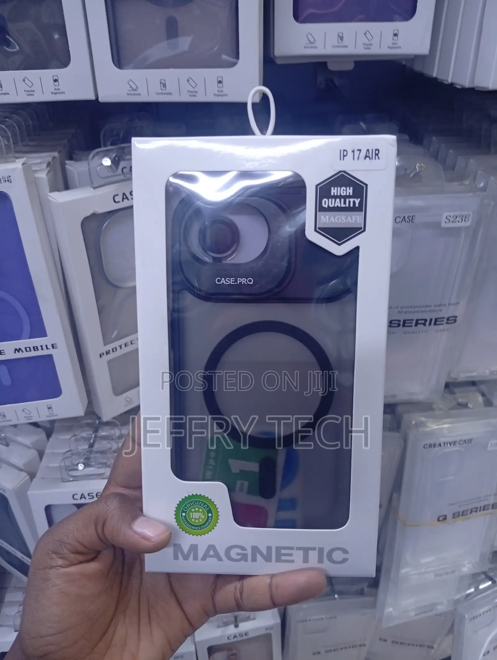 iPhone 17 Air Matte Black Finish Casing