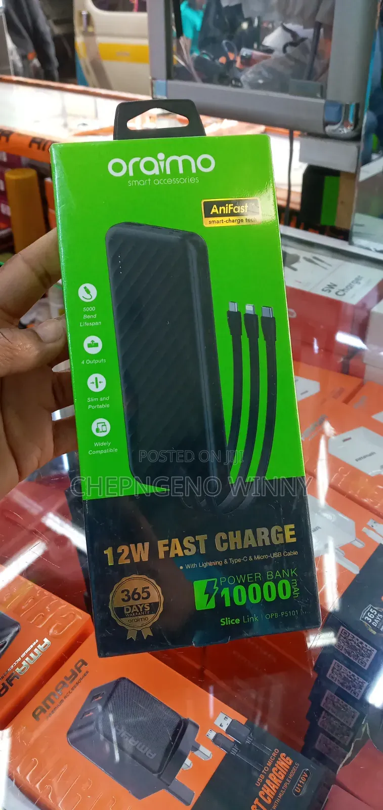 Oraimo Power Bank 10000mah