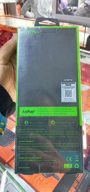 Oraimo Power Bank 10000mah