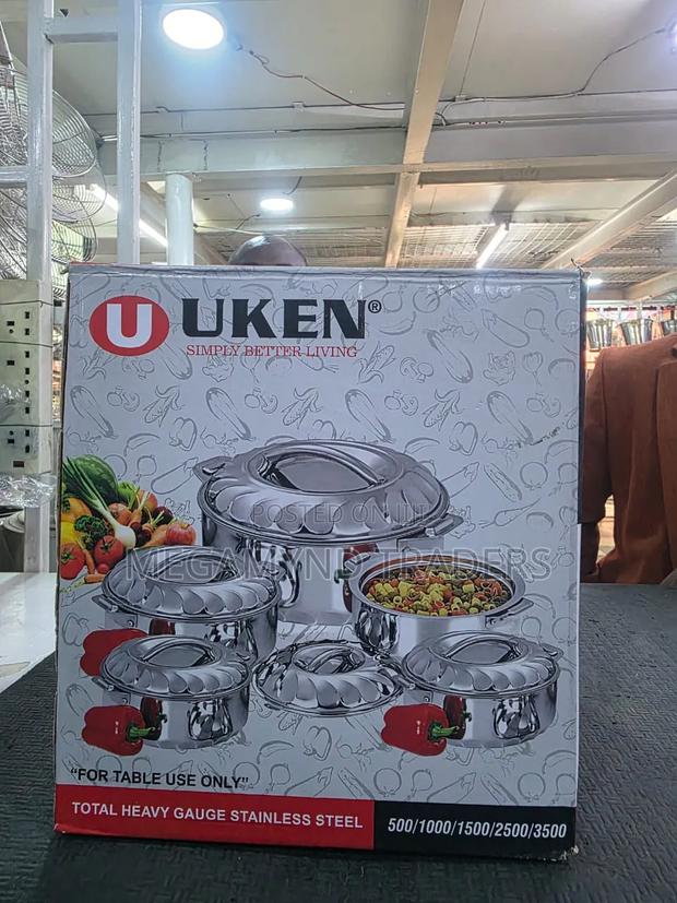 5pc Stainless Steel Hot Pot - main view