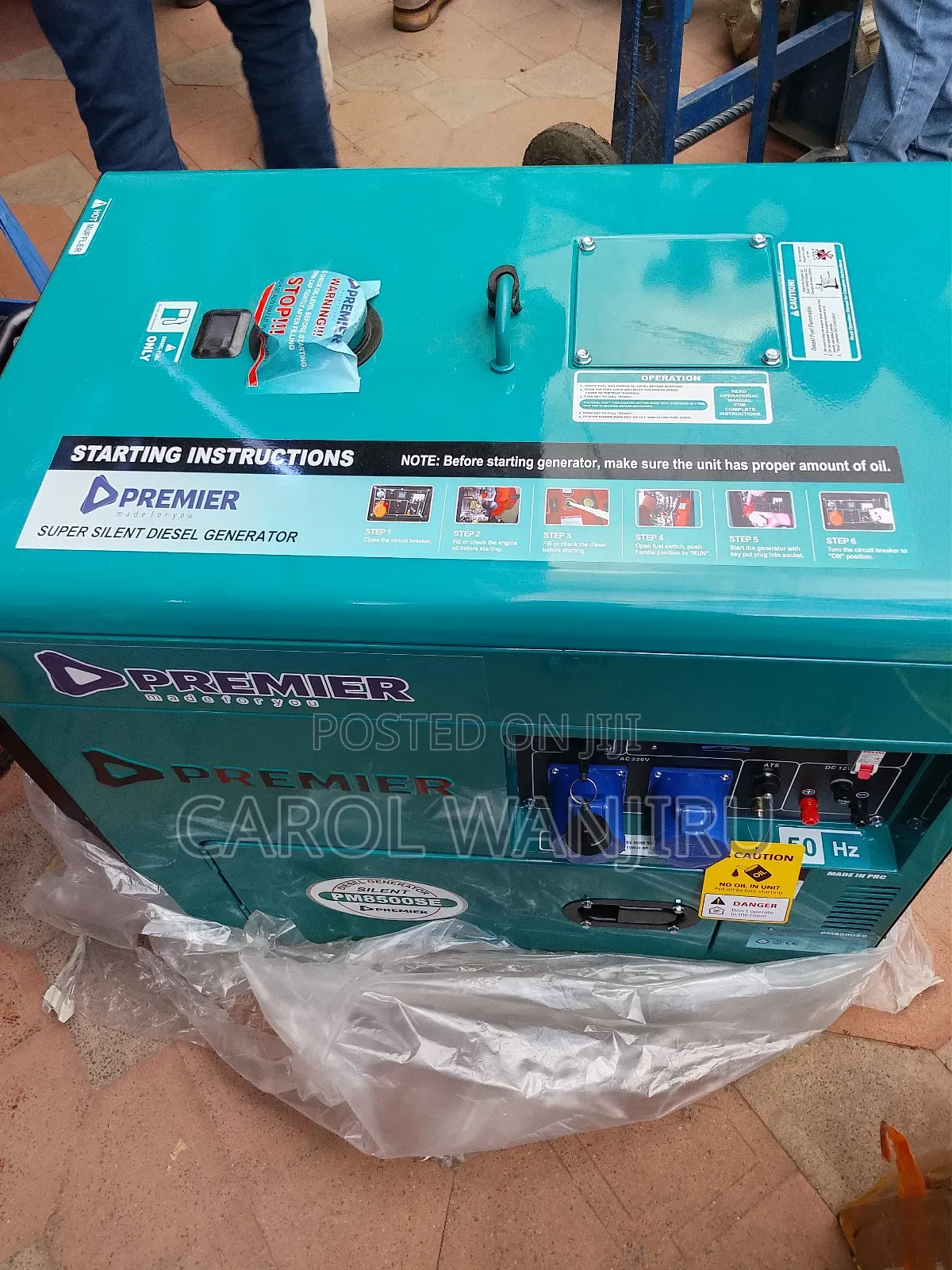 Premier 8.5KVA Super Silent Diesel Generator/8.5kva Silent Generator