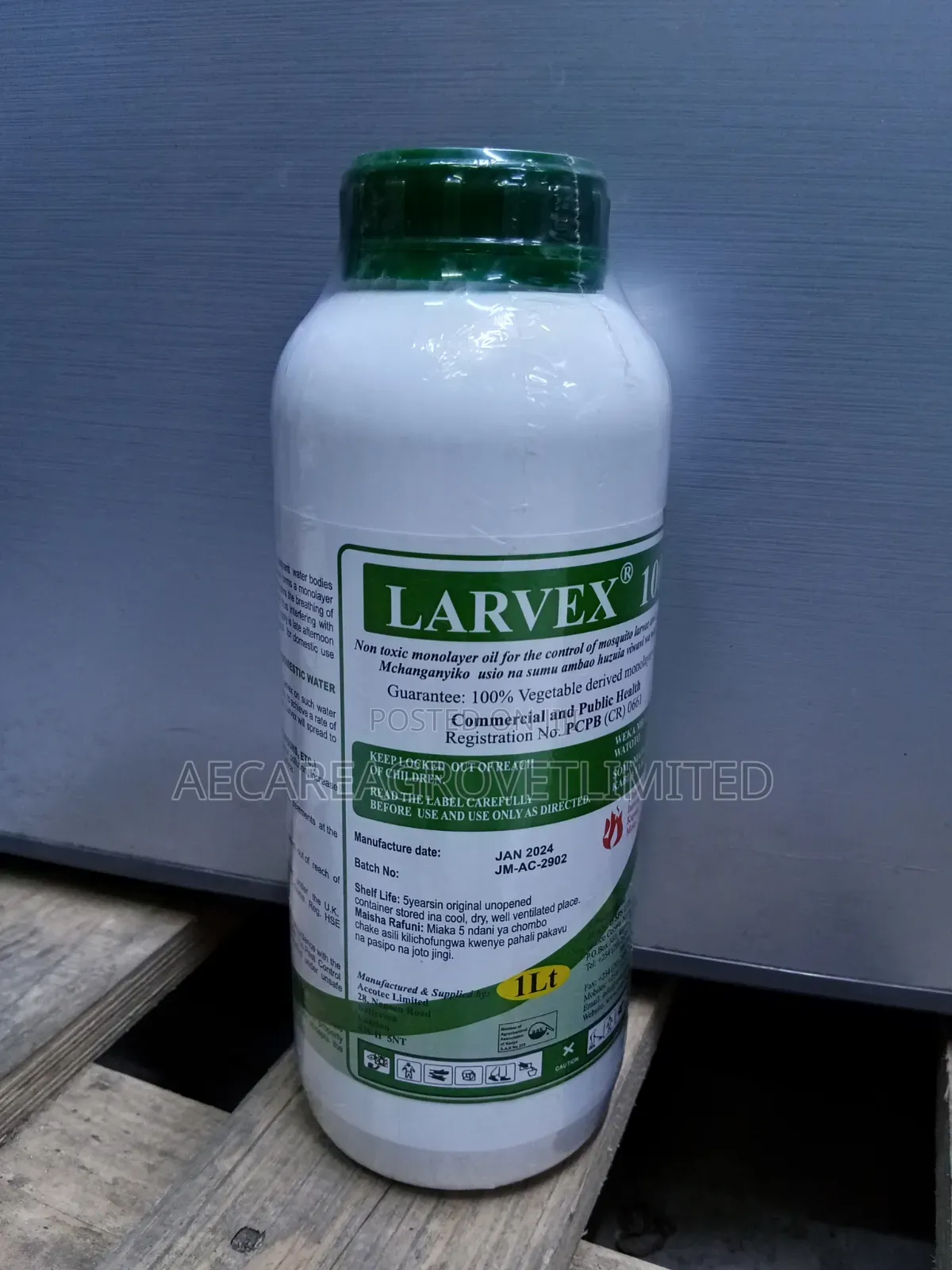 Larvex Monolayer Mosquito Larvae Insecticide 1litre