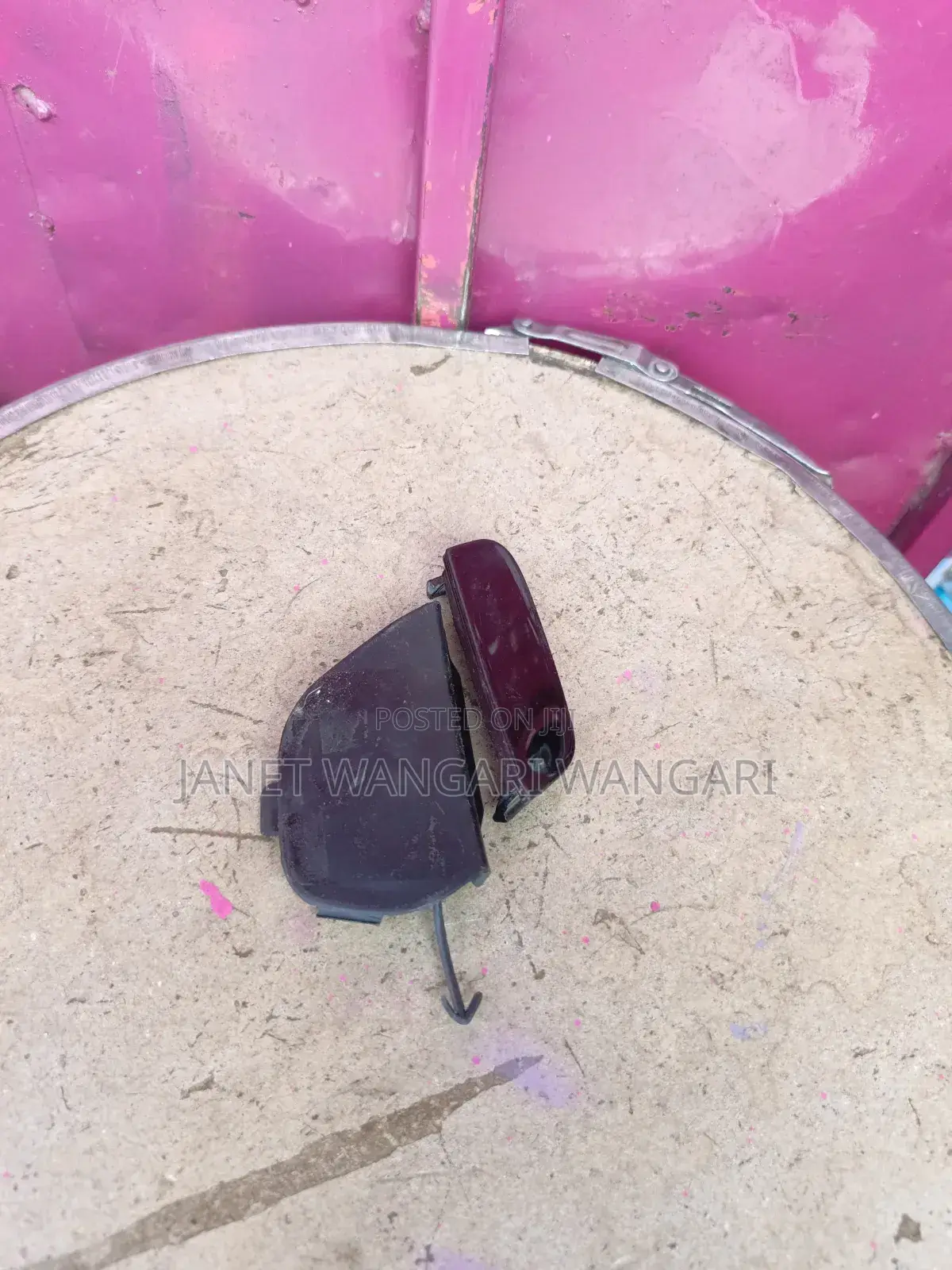 Towing Cover /Tow Hook Aqua 2015