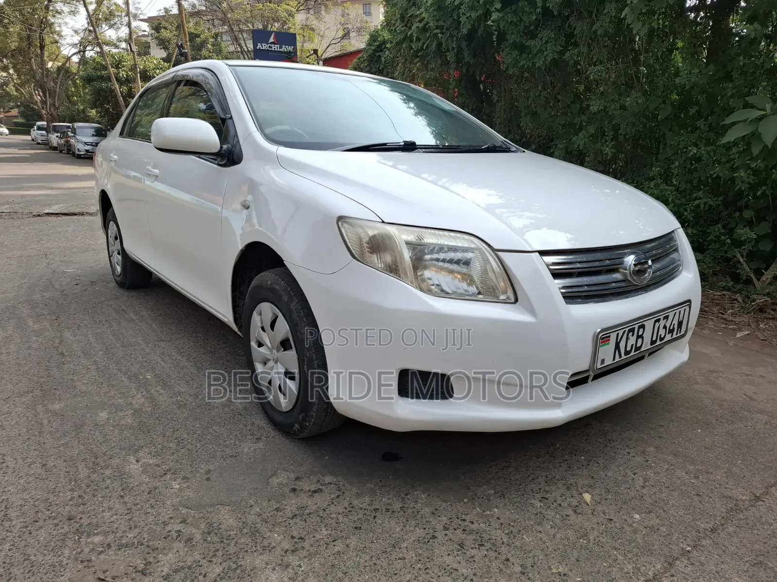 Toyota Axio 2009 White