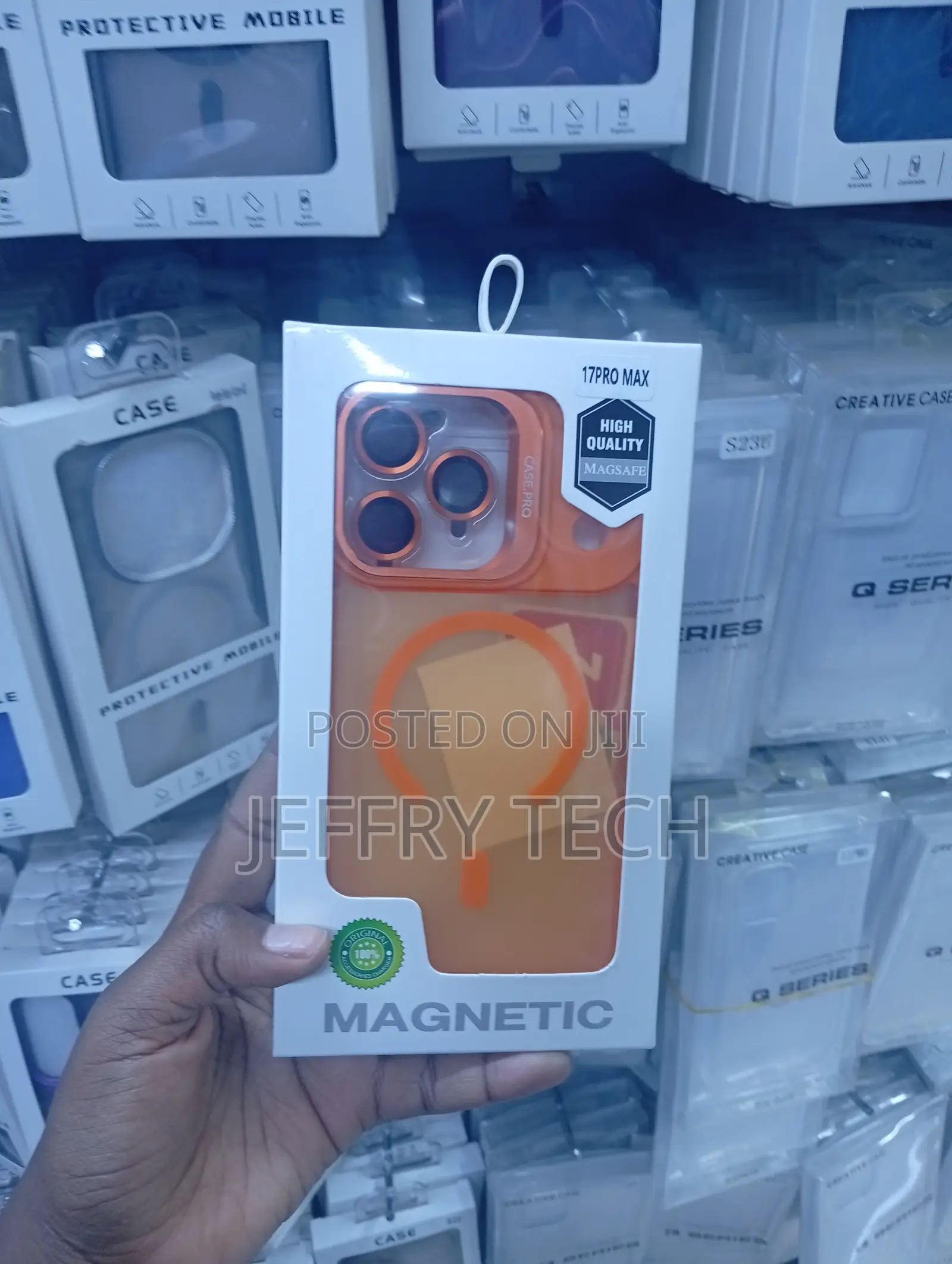 iPh 17 Pro MaxHigh-Quality MagSafe-compatible Protective Phone Case