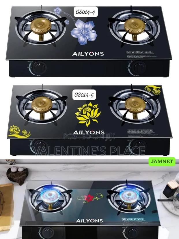 2 Burner Glass Top
