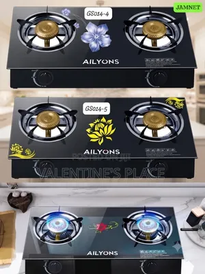 2 Burner Glass Top