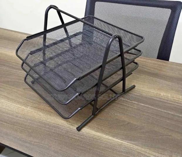 3 Tier Document Rack to Keep Your Workspace Neet