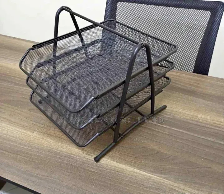 3 Tier Document Rack to Keep Your Workspace Neet