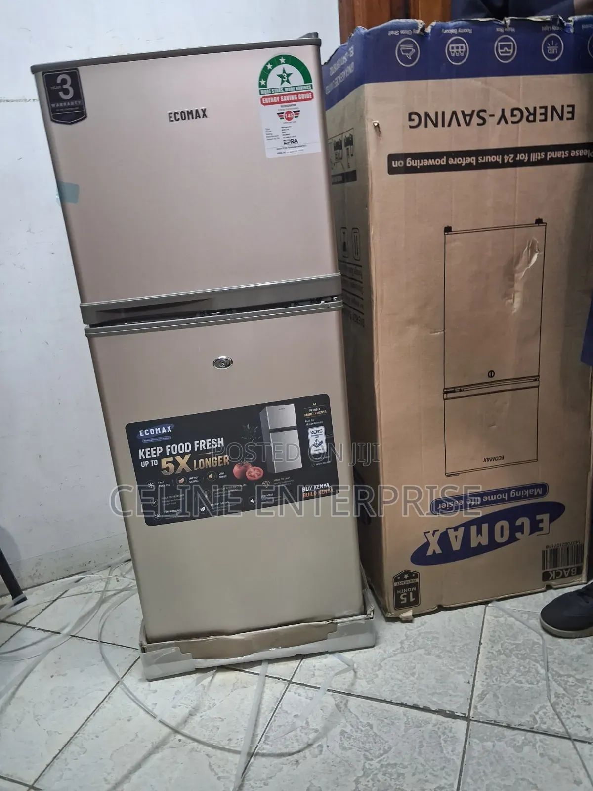 Ecomax Refrigerator 118l
