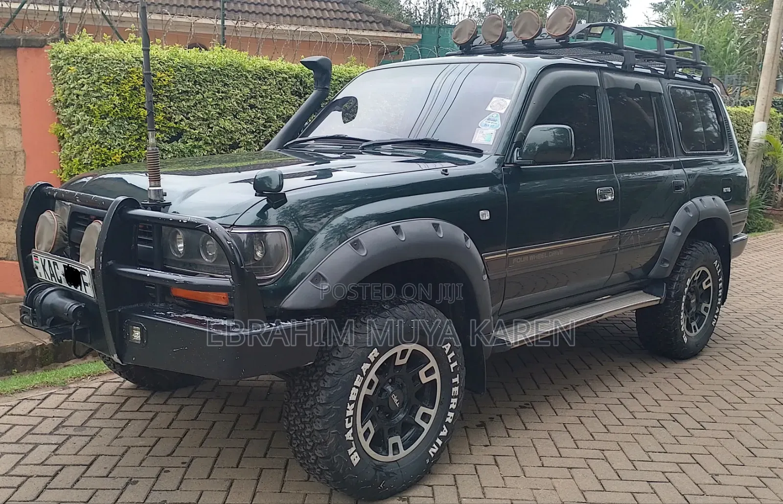 Toyota Land Cruiser 1991 Green
