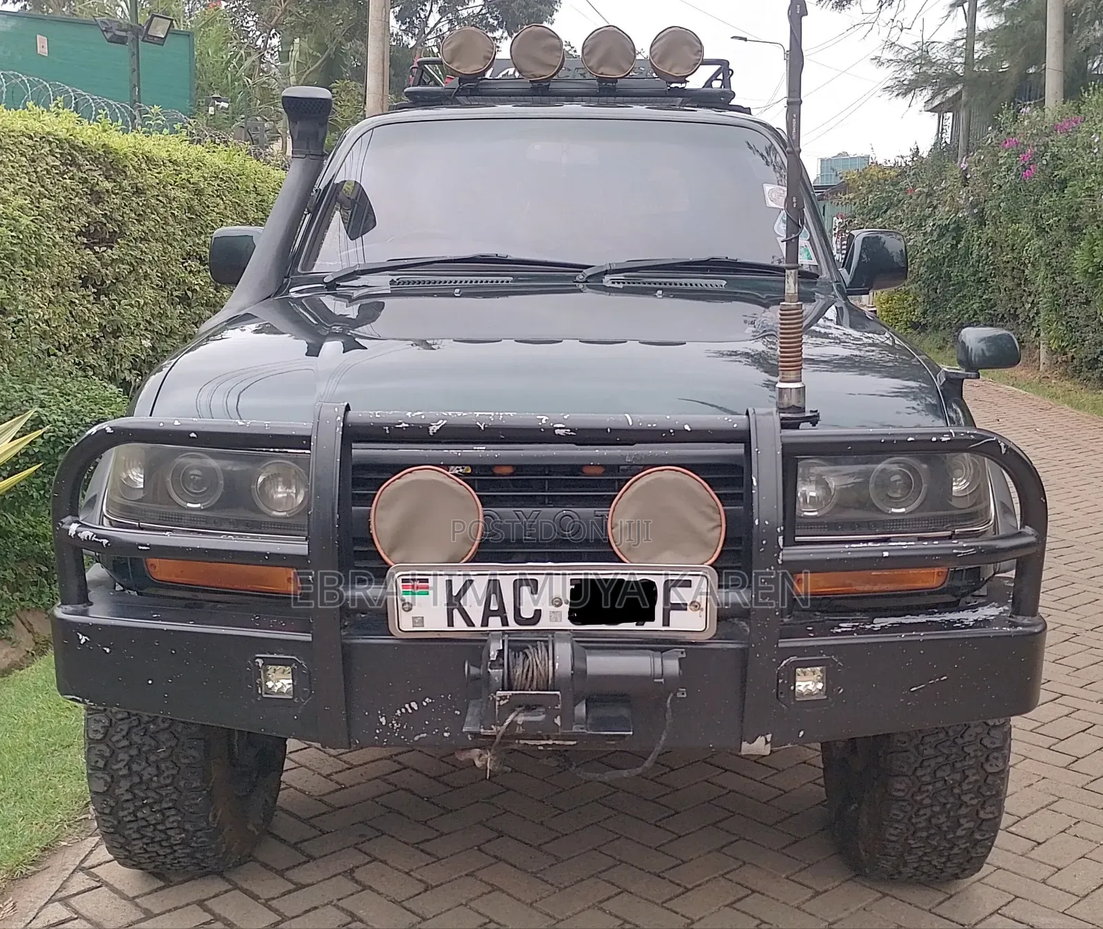 Toyota Land Cruiser 1991 Green