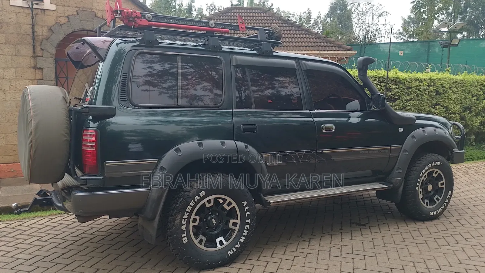 Toyota Land Cruiser 1991 Green
