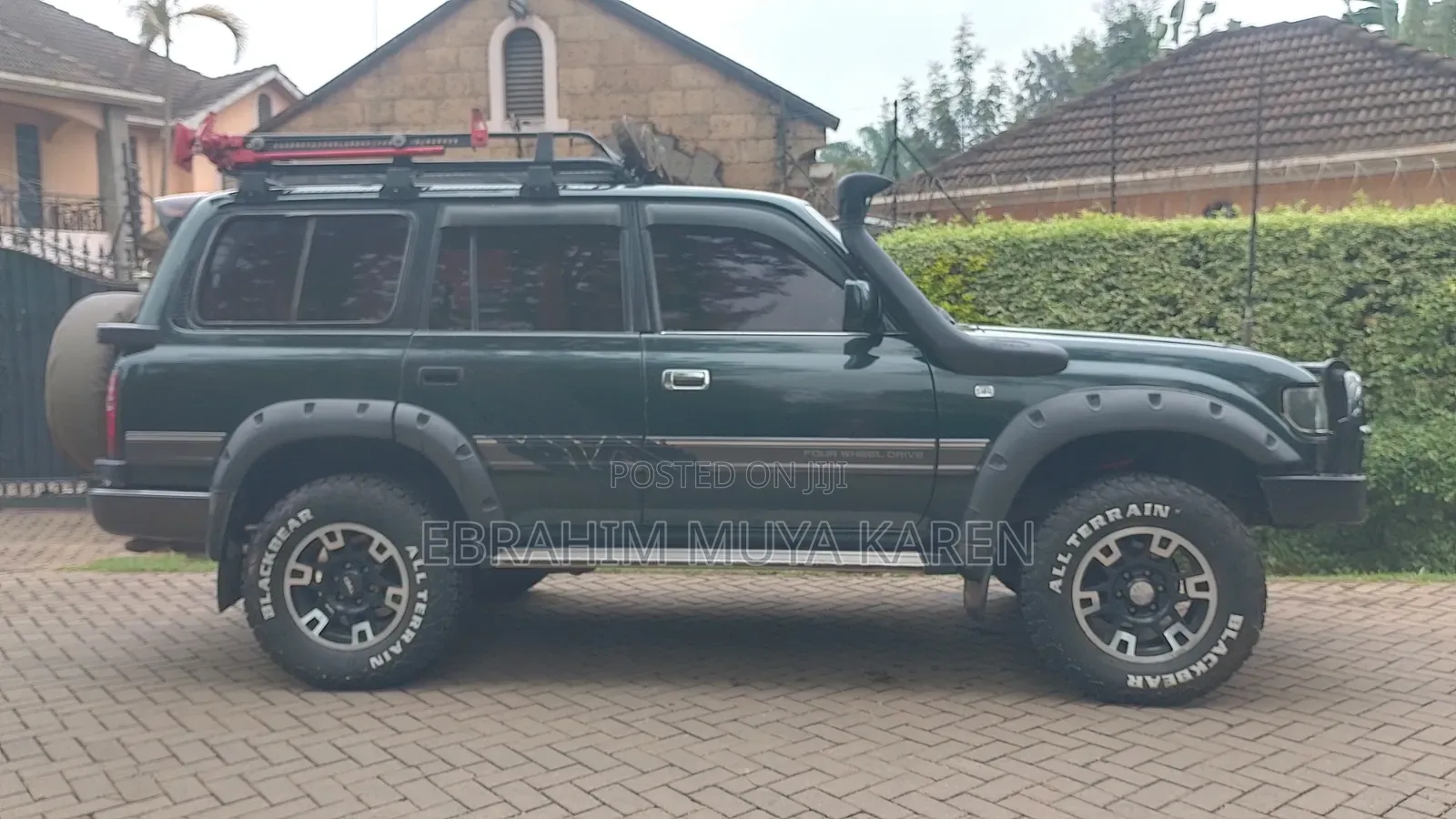 Toyota Land Cruiser 1991 Green