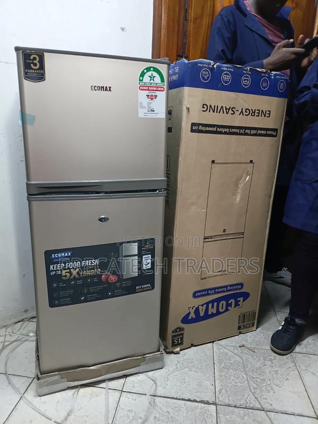 Ecomax 118L Double Door Refrigerator – Low Power