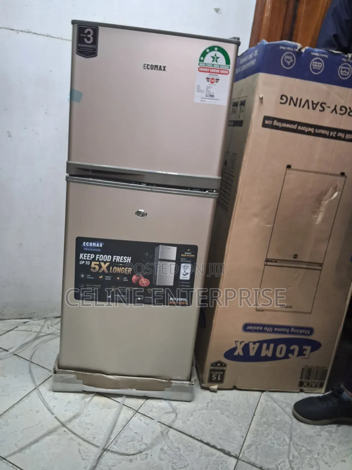 Ecomax 118L Fridge Freezer