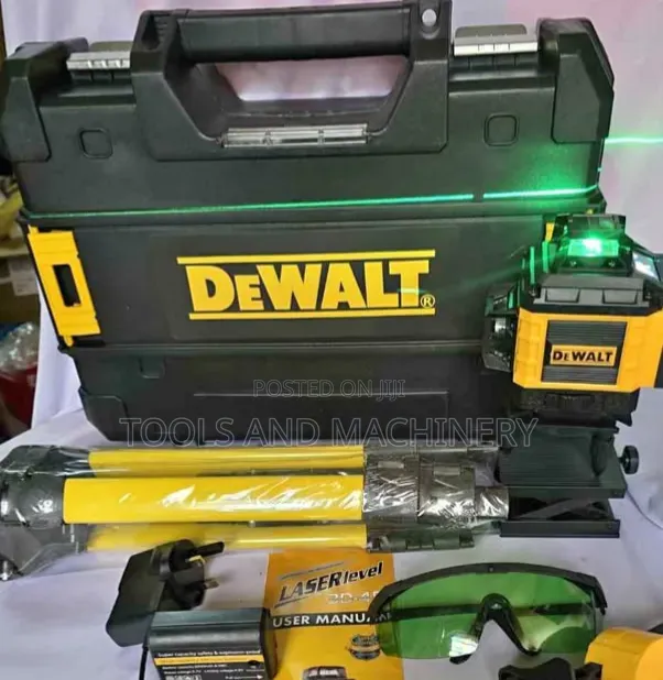 Professional 2 Batteries Cordless Dewalt Laser Level