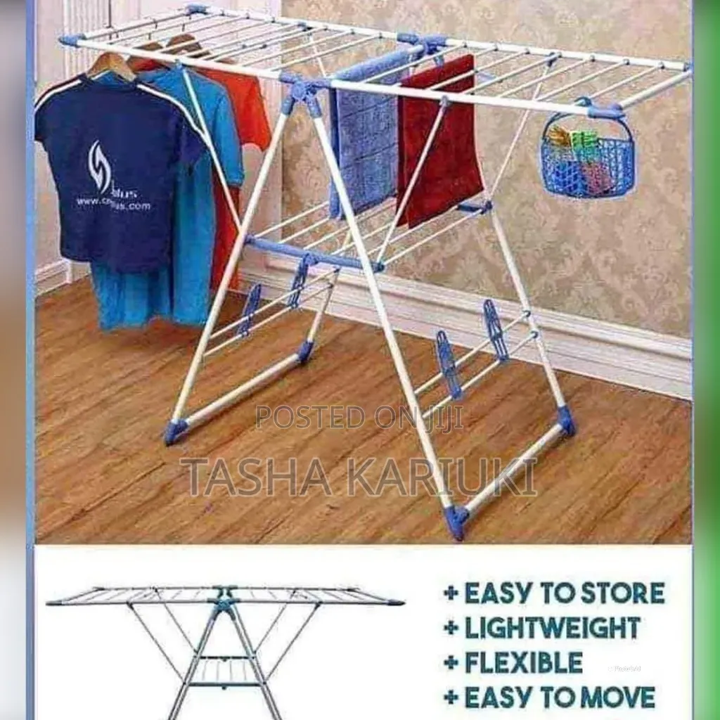 *Assembled Portable Clothe Rack*
