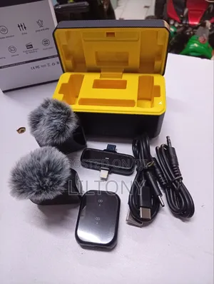 Camera and Phone Wireless Microphone With Noise Cancellation