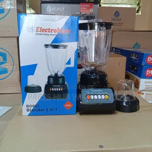 ElectroMate 2-in-1 Blender and Grinder Combo, 1.5L Jar, 350W Motor