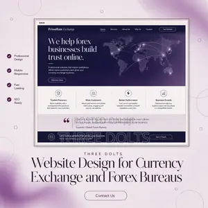 Website Design for Currency Exchange and Forex Bureaus