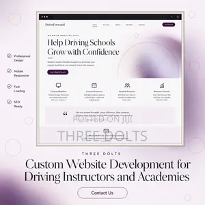 Custom Website Development for Driving Instructors and Academies
