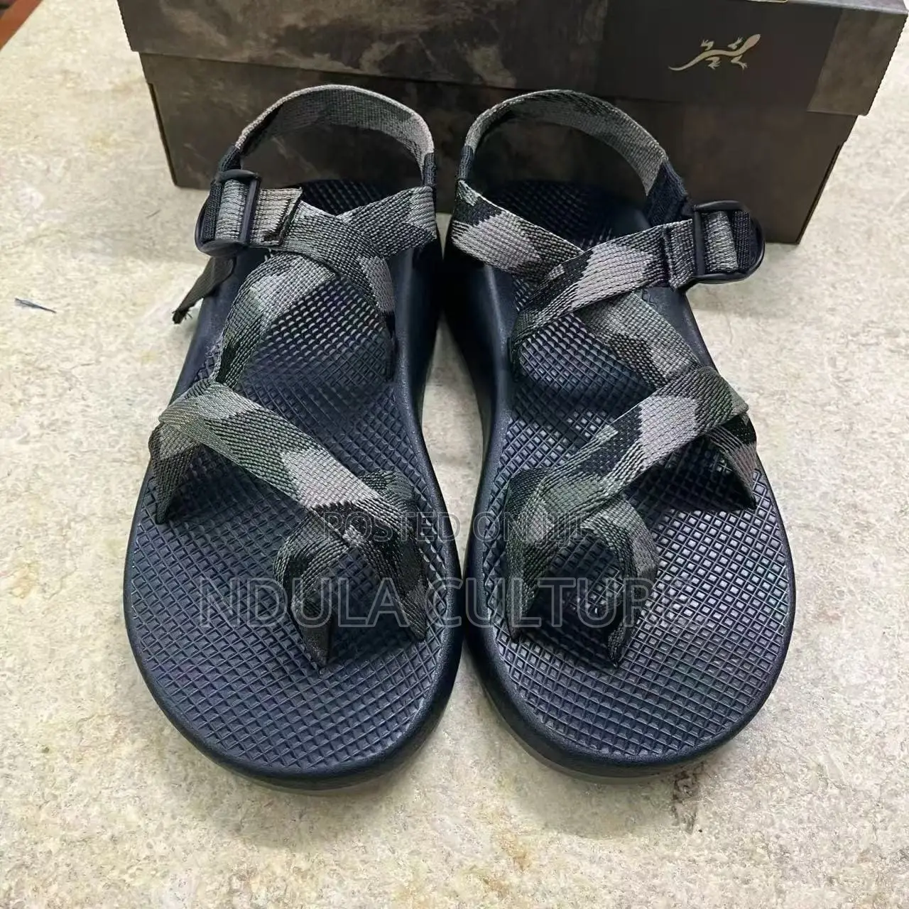 Chaco Camo Hike Sandals