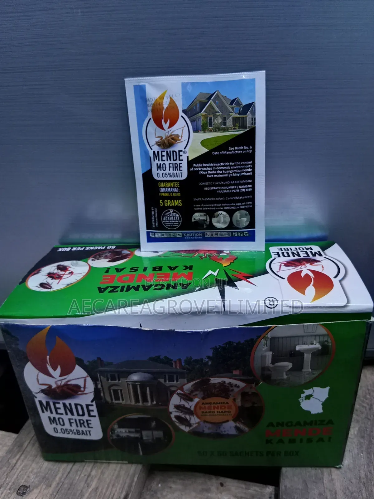 Mende Mo Fire 0.05% Bait 5g Cockroach Insecticide