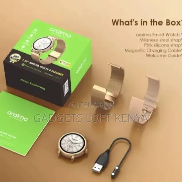Oraimo *Watch Muse* OSW-831N 1.32” AMOLED IP68 Smart Watch