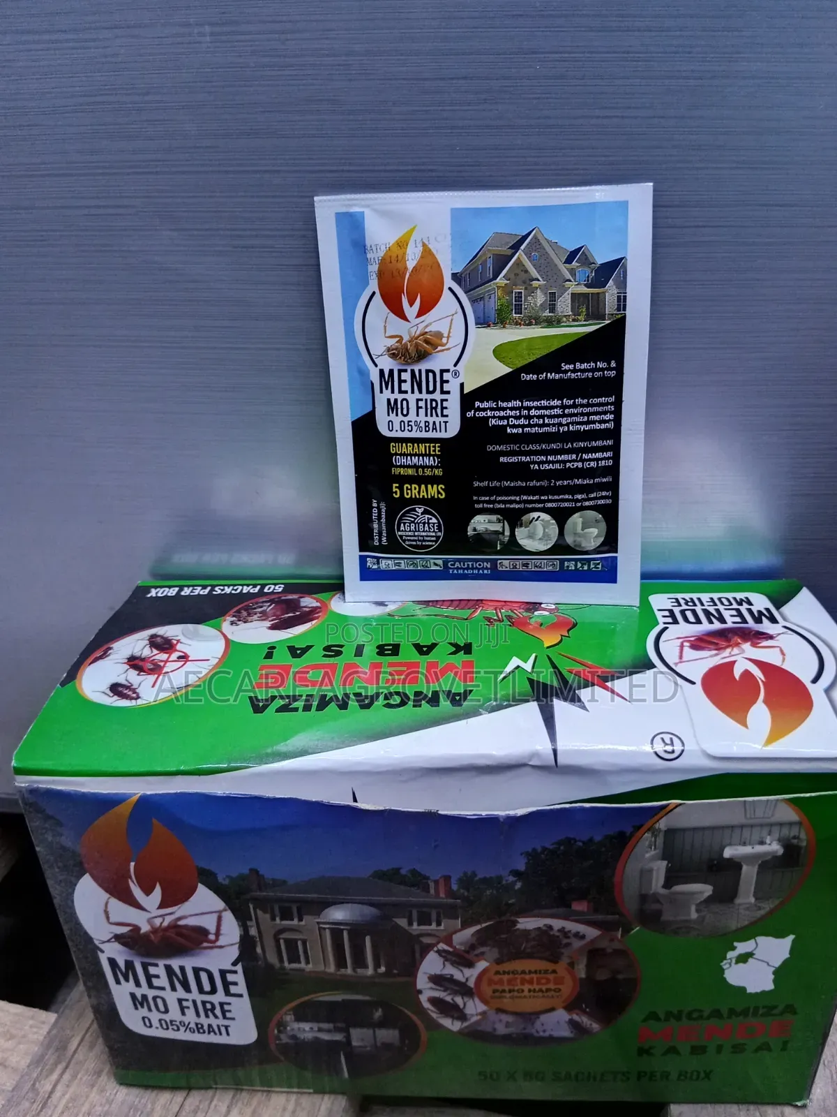 Mende Mo Fire 0.05% Bait 5g Cockroach Insecticide