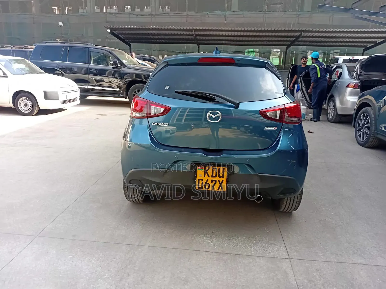 Mazda Demio 2017 Blue