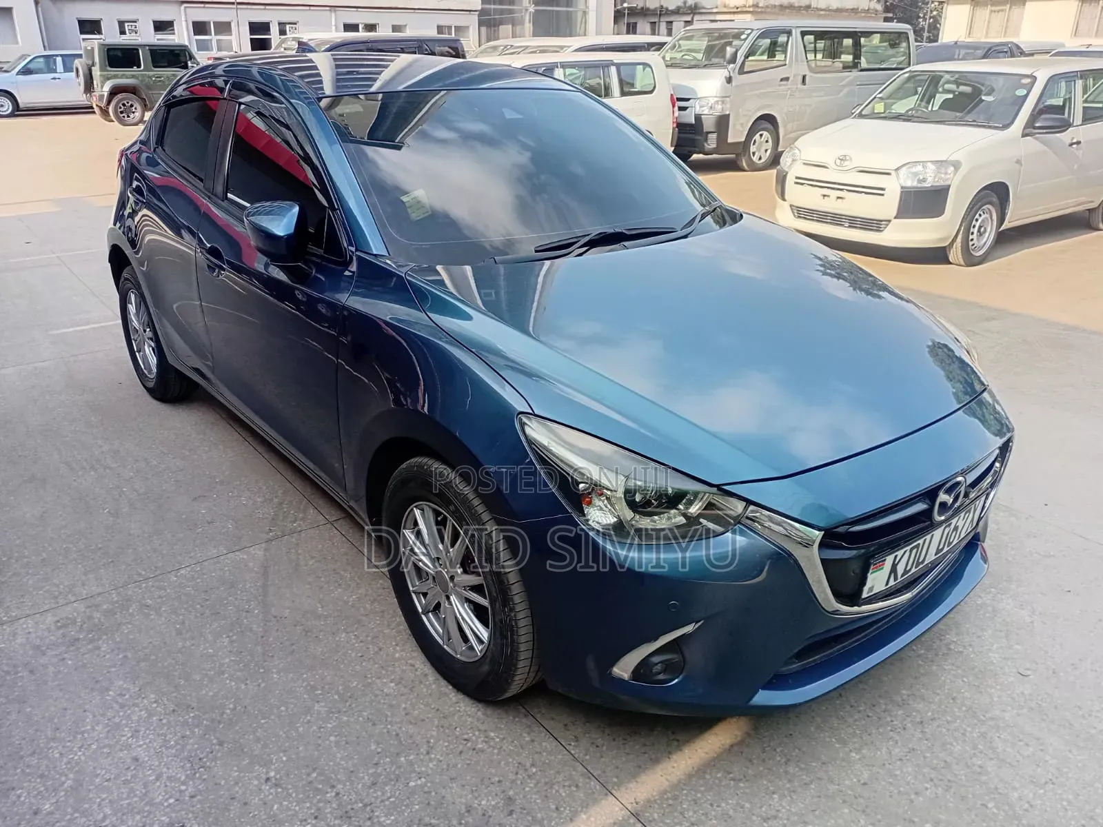 Mazda Demio 2017 Blue