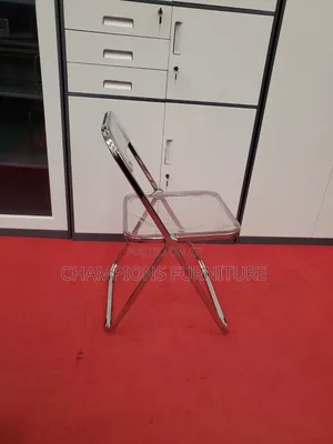 Clear Folding Chair