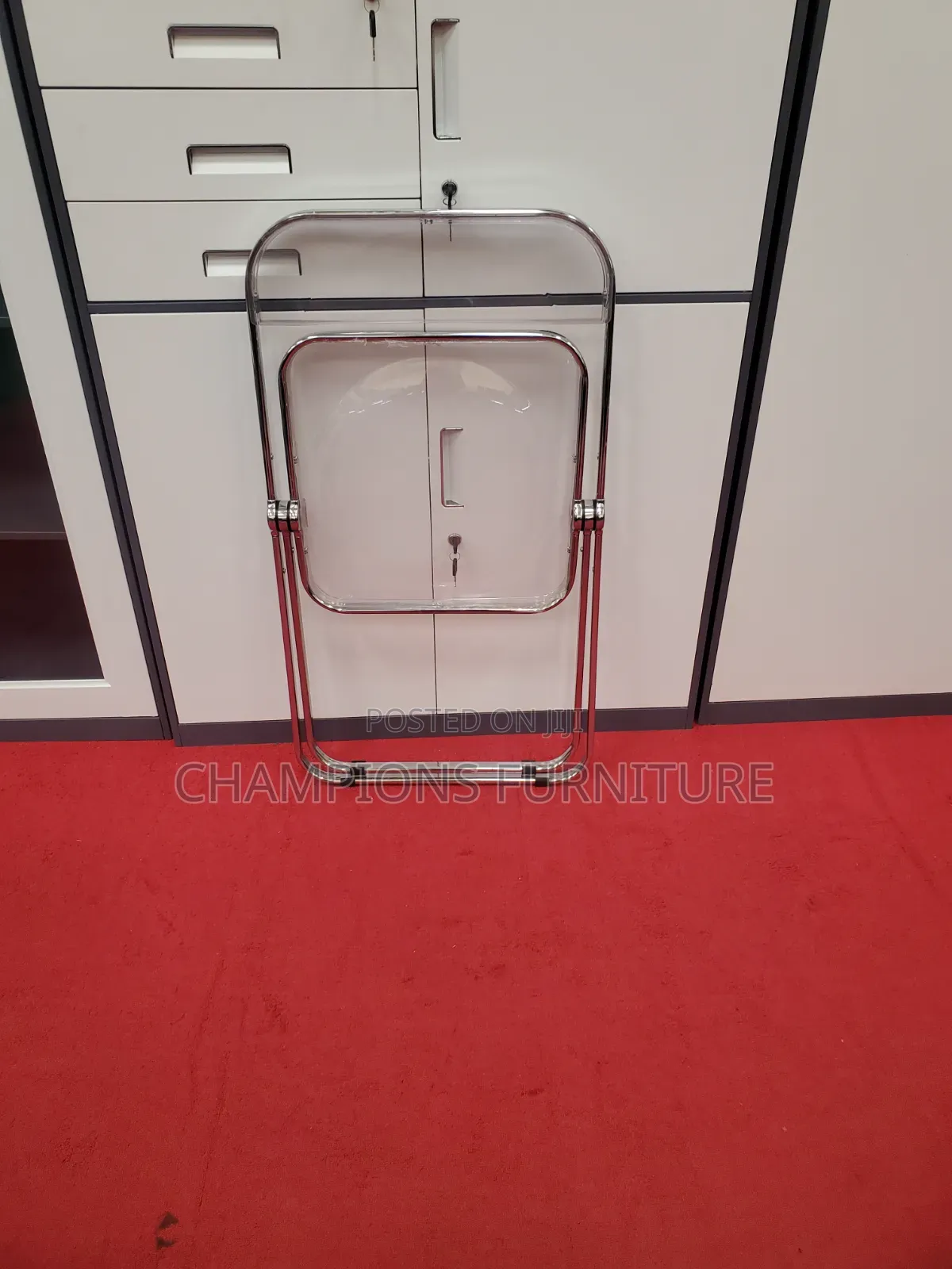 Clear Folding Chair