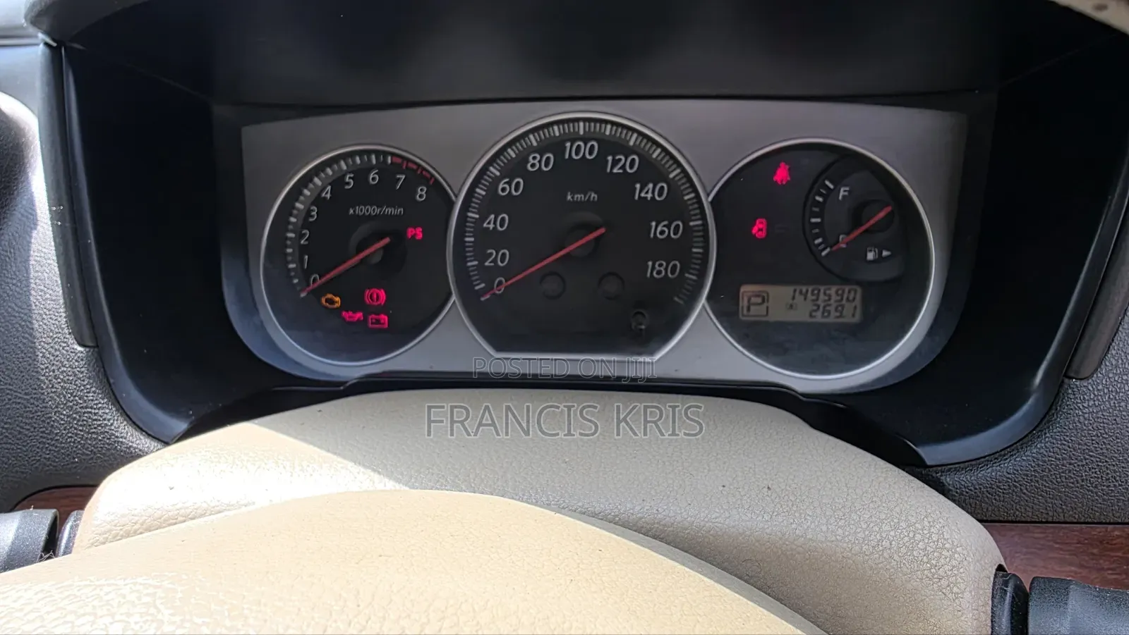 Nissan Bluebird 2008 Beige