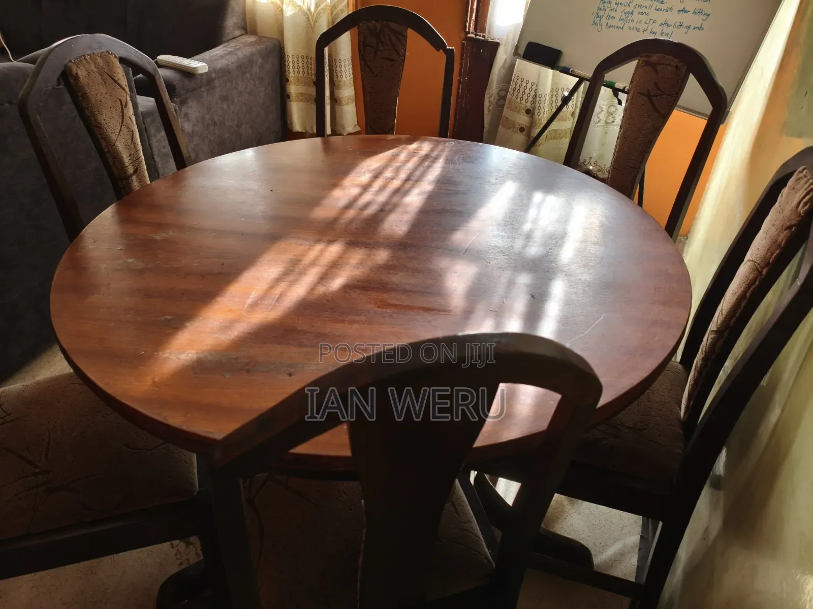 6 Seater Used Dining Set