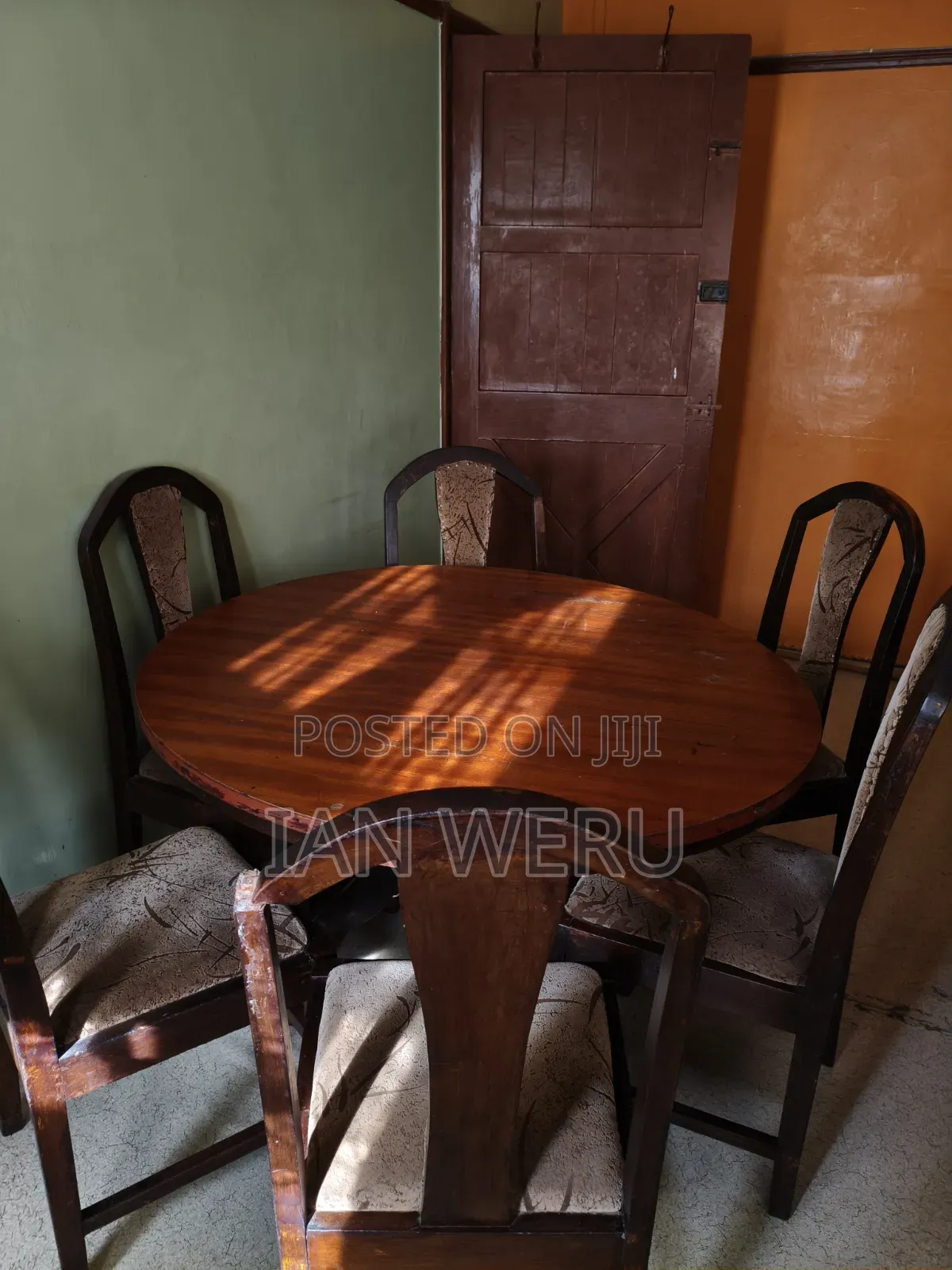 6 Seater Used Dining Set