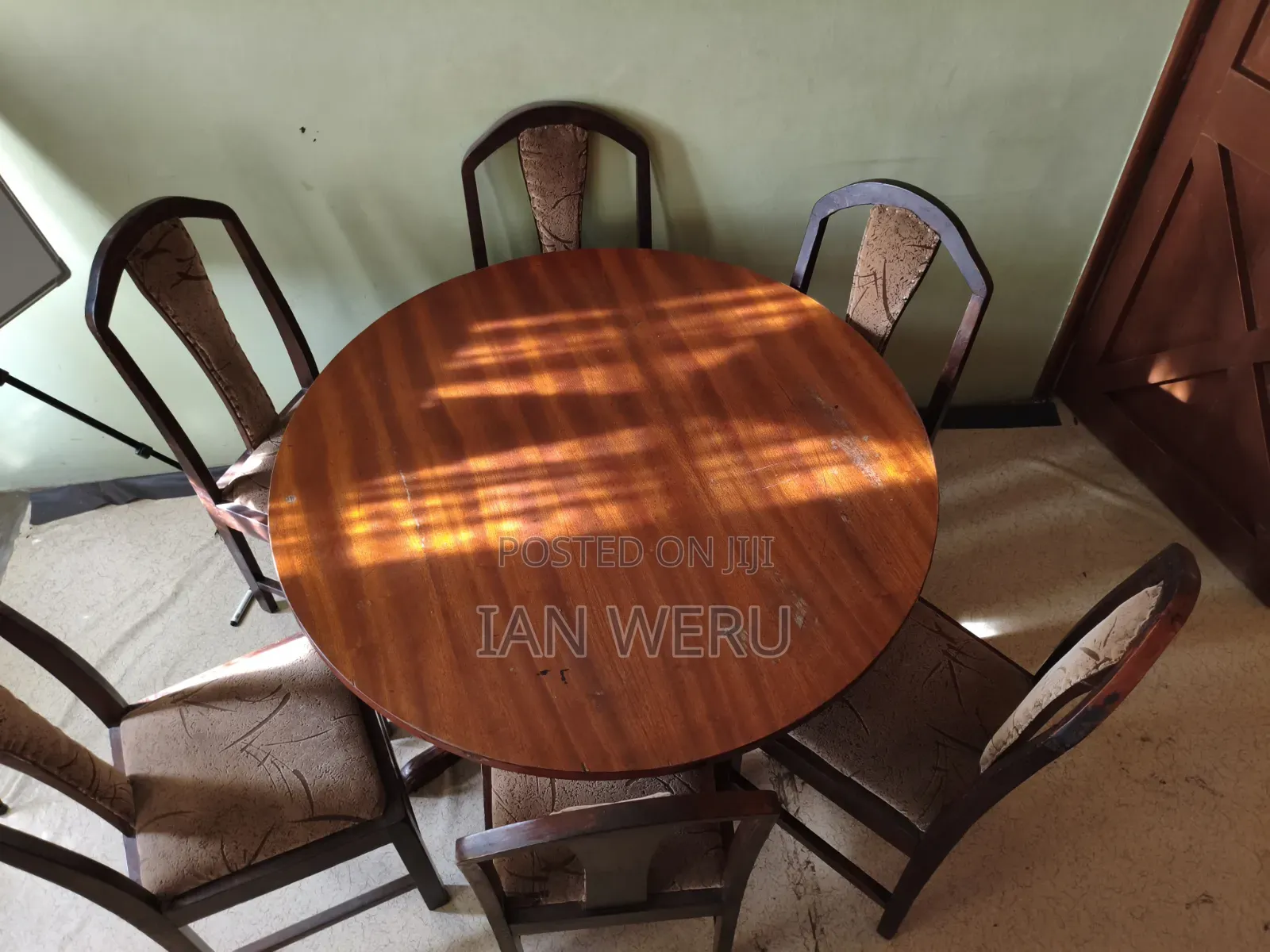6 Seater Used Dining Set