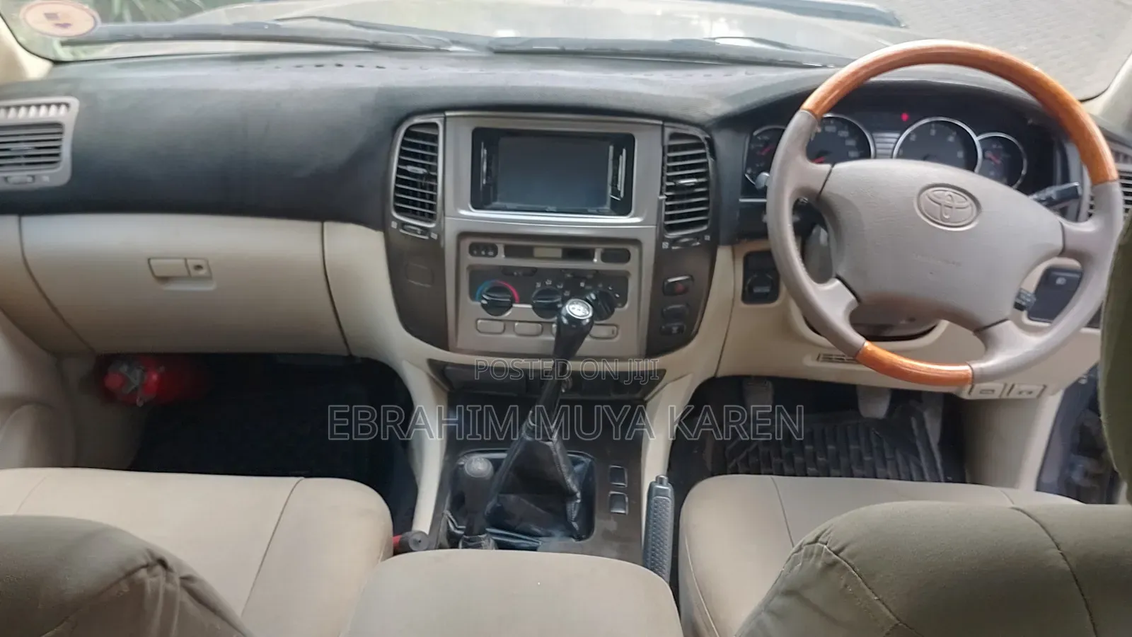 Toyota Land Cruiser 2002 Gray