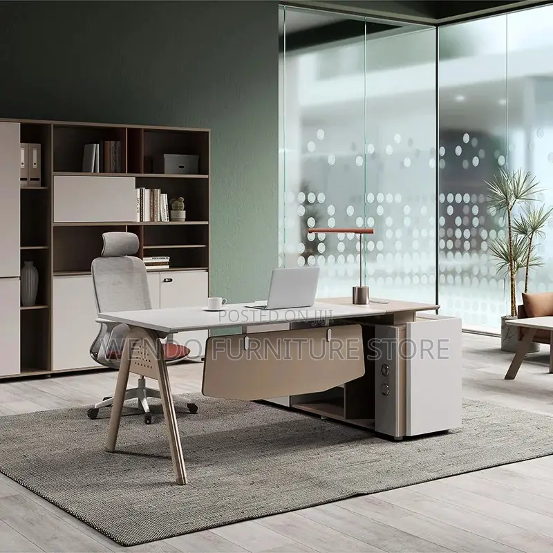 Office Desk; 1.6 Meters Executive Office Desk With Spacious Drawers