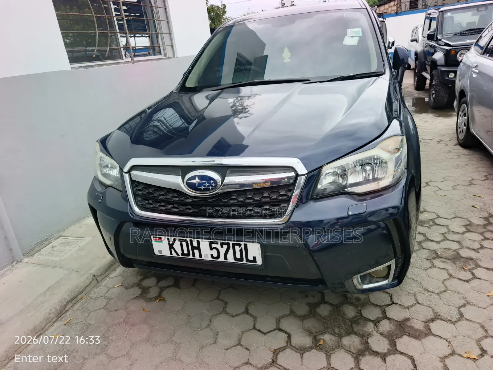 Subaru Forester 2014 Blue