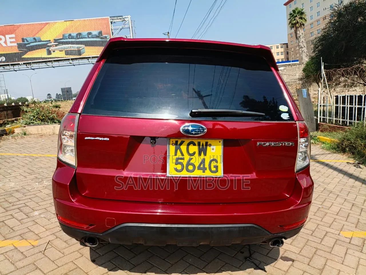 Subaru Forester 2012 Red