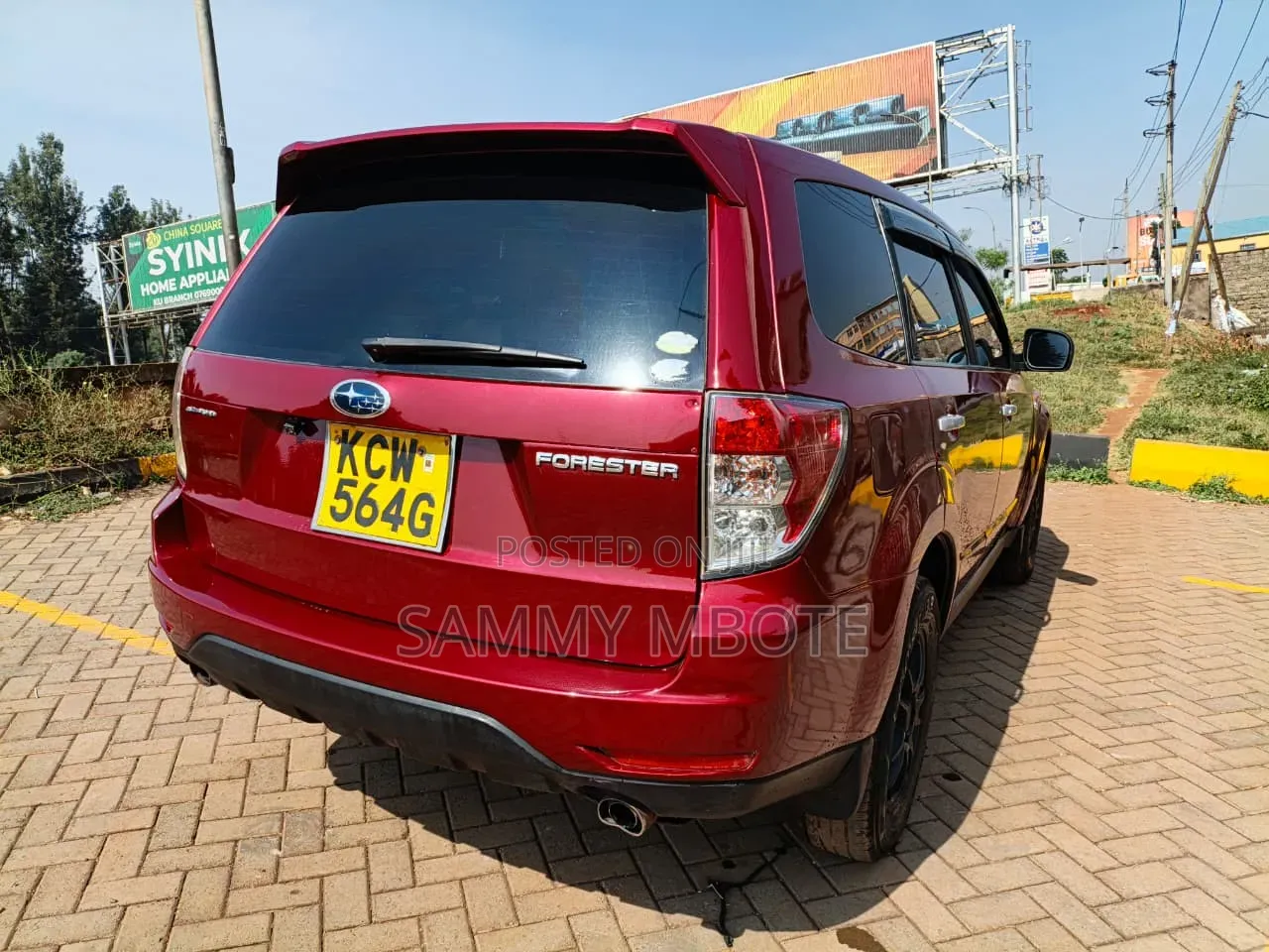 Subaru Forester 2012 Red